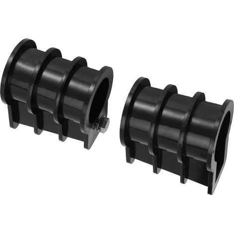 2PCS/Vente d'accessoires pour escaliers mécaniques de piscine : pièces encastrées en plastique technique pour escaliers mécaniques de piscine, clips en caoutchouc pour marches d'escalier mécanique (1/5)