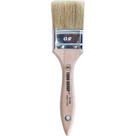 12 x PENNELLESSA BIONDA MANICO LEGNO S.122 50 MM