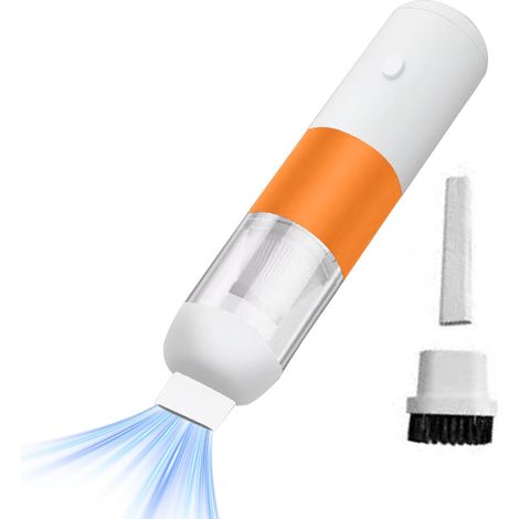 Aspirateur pour Voiture,Nettoyeur Portable sans Fil Aspirateur Portable de véhicule Idéal pour Poils d'animaux, Aérations, Bureaux, Maison, Meubles, Claviers, Fentes (1/5)
