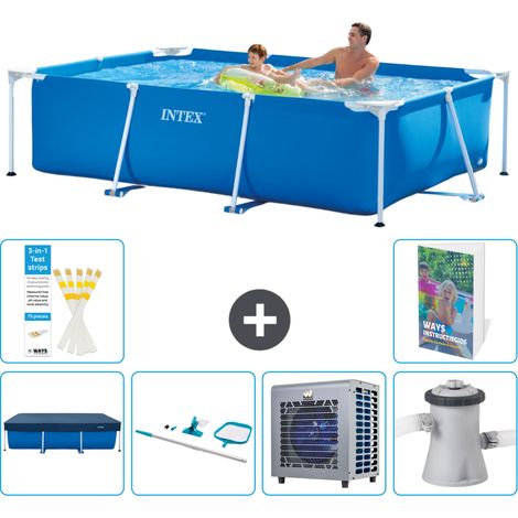Intex Piscina con struttura Rettangolare - 260x160x65 cm - 7-pezzi  S109 (1/5)