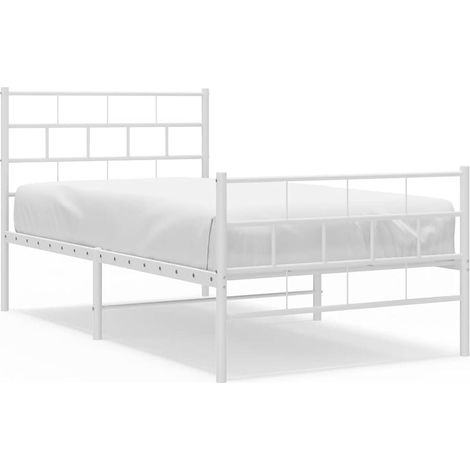 Maison Exclusive - Estructura cama sin colchón con estribo metal (1/5)