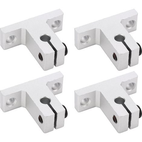 Support de serrage pour rail linéaire en alliage d'aluminium (4 pièces) (1/5)