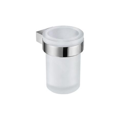 Jika Pure - Verre avec support, chrome/verre dépoli H3823B10040001 (1/2)