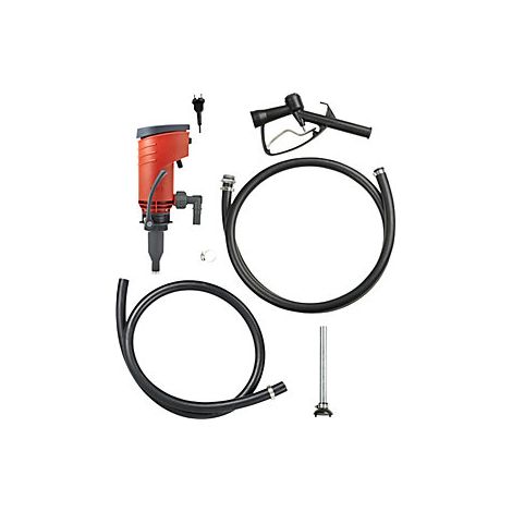 Bomba eléctrica para bidones y recipientes para fuel-oil/diésel 