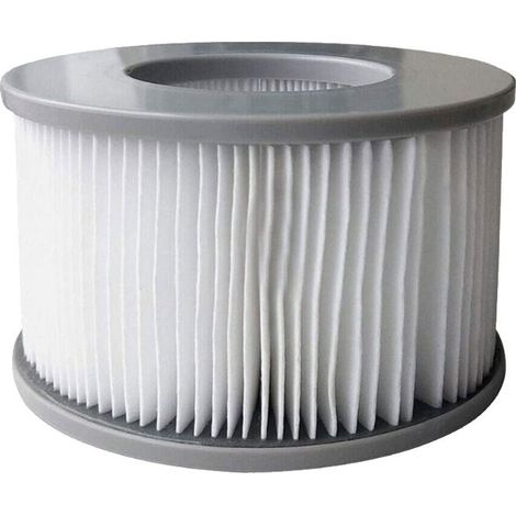 Cartouche Filtrante - Pour Spa Gonflable Mspa - Compatible Tous Modèles Silver Cloud Soho Reve Alpine Camaro Super Camaro Toscane - Lot de 6 (1/5)