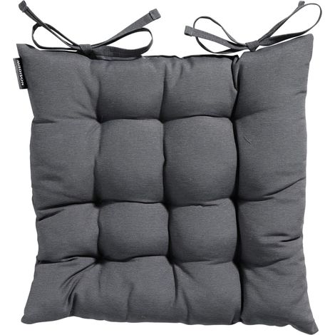 Cojín para silla Panama 46x46 cm gris Madison (1/5)