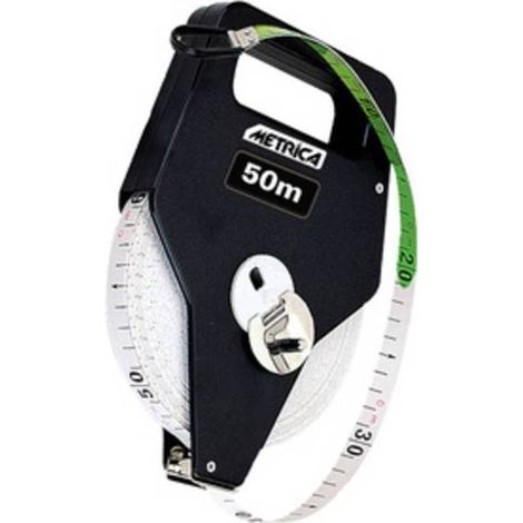 ROTELLA METRICA NASTRO FIBERGLASS DA 50 M