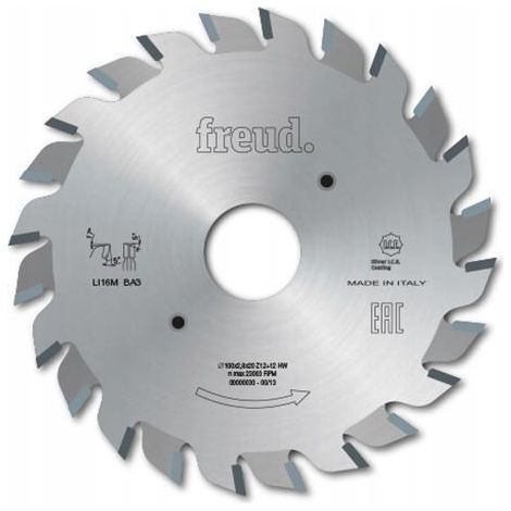 Freud Falt- und Rillwerkzeug 100x22x12+12 Spanplatte
