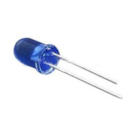 Kit de composants électroniques de lampe lumineuse bleue, diode LED 5mm, 100 pièces (1/5)
