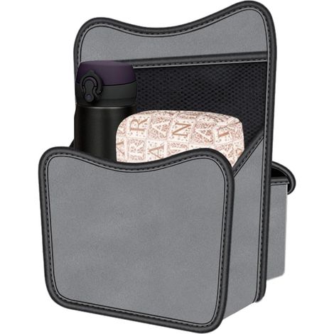 Filet de siège, sac en filet de siège de voiture - Sac de rangement pour voiture, organiseur de poche en filet de siège de voiture Organiseur de poche de voiture pour animaux de compagnie - (1/5)