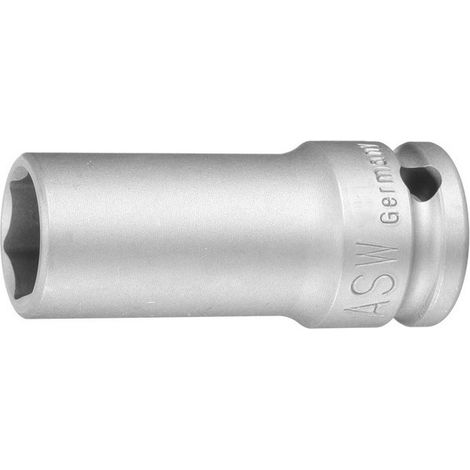 Manguito de choque 3/4'', modelo largo, lado e/planos : 32 mm, Largo 95 mm, Ø exterior de la toma de fuerza 49 mm, Ø exterior de entrenamiento : 44 mm