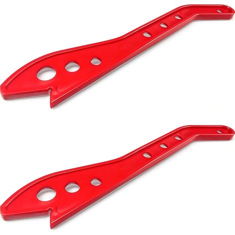 Asta di spinta in 2 pezzi per sega circolare - Asta di spinta per sega circolare da tavolo, resistente, ideale per la lavorazione del legno e per spingere il legno quando si utilizza una sega da tavol (1/5)