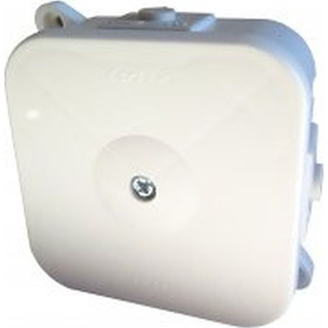 Scatola ermetica 12PHS-1 CON connettori 80X80MM junior nera