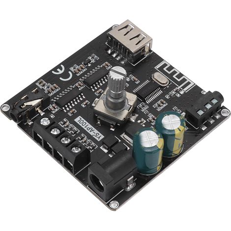 Module amplificateur de puissance numérique stéréo Bluetooth à deux canaux, contrôlable par application, pour la maison (1/5)