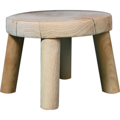 Socle de pot de fleurs en bois avec base en bois de forme adapte (1/5)