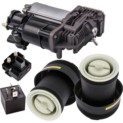 2x Federung Luftfederung + Kompressor + Ventil Für BMW X5 E70 X6 E72 372067994192x Federung Luftfederung + Kompressor + Ventil Für BMW X5 E70 X6 E72 37206799419 (1/4)