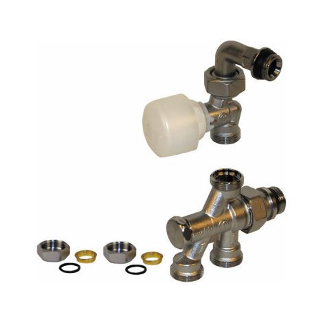 Corps thermostatisable 4 voies R436/2TG 1/2''X16 - GIACOMINI : R436IX052 (1/2)