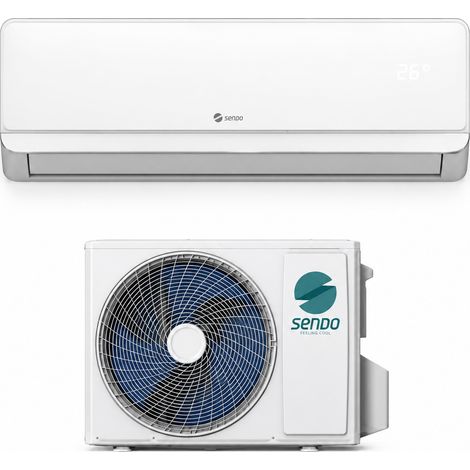 Sendo Climatizzatore Mono Split Aris 24000 BTU con SND-24ARS2-OD R-32 Inverter Wi-Fi Classe A++