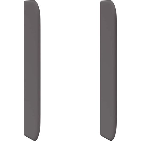 Maison Exclusive - Kopfteil Ohr Grau 80 x 16 x 4 cm PVC