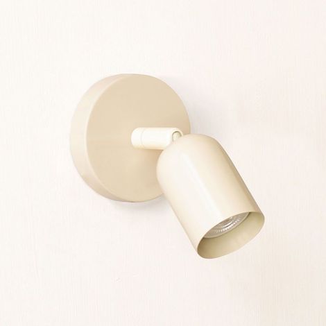 Applique murale de chevet pour chambre, spot à ampoule GU10, design créatif et moderne, rotative, lampe de lecture murale, noire, lumière chaude (1/5)