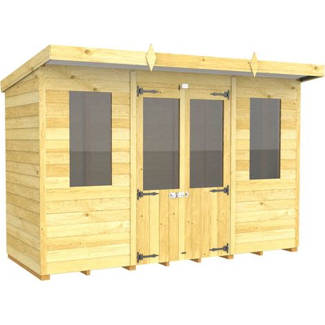 10 x 4 Pent Summer House