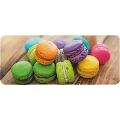 Tapis Decor De Cuisine Macarons Minis 50x120 Cm - Idmat (1/4)