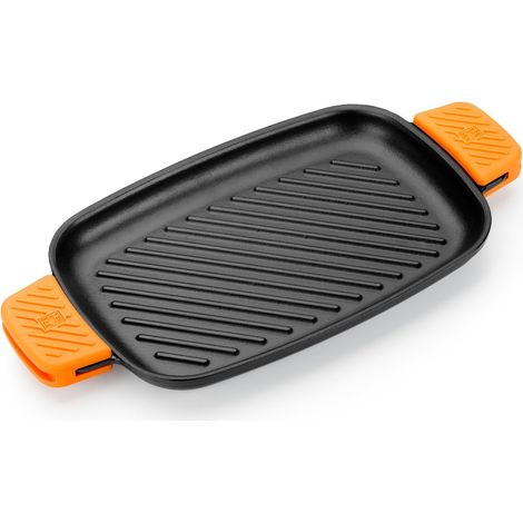 BRA Efficient Griglia Rettangolare In Ferro Con Righe, 33 cm (1/4)