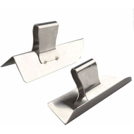 VURAHOME - Outil d'angle extérieur à 90 degrés, se plie à l'angle parfait lorsque la cloison sèche est plâtrée, truelle d'angle extérieur, outil de plâtre d'angle en acier inoxydable,de (1/5)