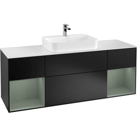 Villeroy & Boch F451GMPD Armoire sous-lavabo Finion F45 (1/2)