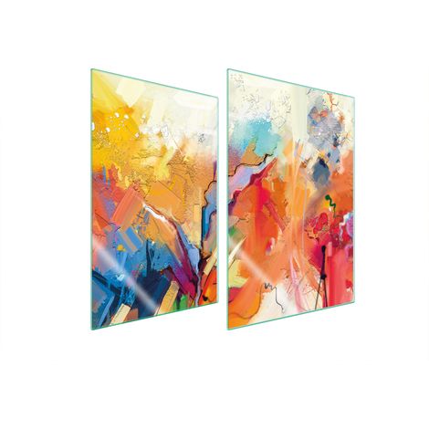GLASSCHUTZPLATTE FÜR KÜCHE 2x35x52 FARBE (1/5)
