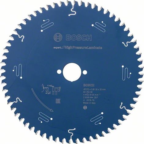 Bosch Kreissägeblatt Expert for High Pressure Laminate, 235 x 30 x 2,8 mm, 64 Zähne (1/5)
