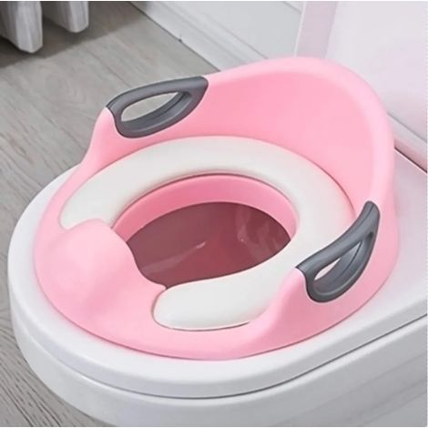 Toilettensitzverkleinerer, Toilettensitzerhöhung, Kinder-Toilettensitzverkleinerer, Größe für Hocktoiletten, Babybadewannenring (1/5)