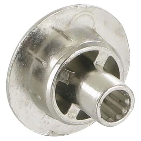 Bague de fixation - Décor : Nickelé - Diamètre : 29 mm - LEHMANN (1/2)