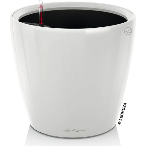 LECHUZA CLASSICO Premium LS 21 Komplettset weiß hochglanz