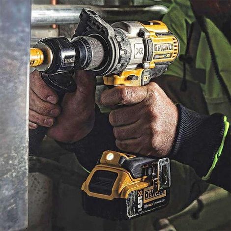 DeWALT Utensili - Trapano a percussione a batteria 18V, senza batteria e caricabatterie DCD996N