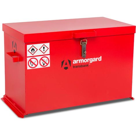 Armorgard TRB4 TRB4 TransBank Hazard Transport Box 880 x 485 x 540mm ARMTRB4