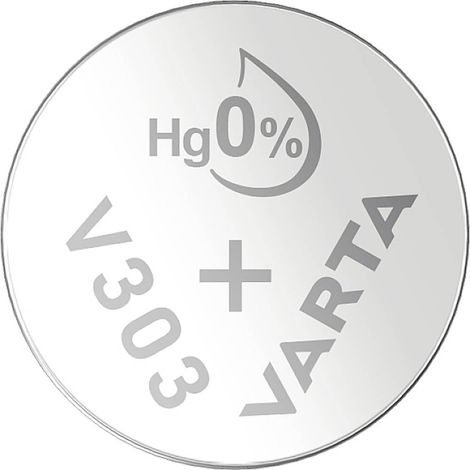 Batteria a bottone sr44 - v303 Varta 175mah blister 1 unità ø11,6x5,4mm (1/4)