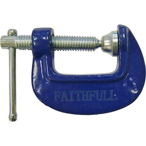 Faithfull Hobbyists Clamp 25Mm (1In) (1/3)