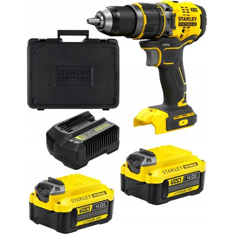 Stanley - 18V Akku-Schlagbohrschrauber, 2x 4,0 Ah Li-Ion Akku, Ladegerät SFMCD721M2K-QW (1/5)