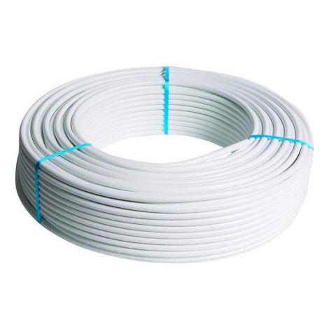 Tube multicouche nu blanc Ø32, en couronne de 50m, HENCO