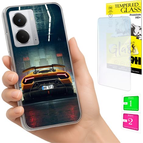 Schutzhülle für Realme 14 5G / 14T 5G: Fotoschutzhülle mit Rückseite und 9H-Glas (1/5)