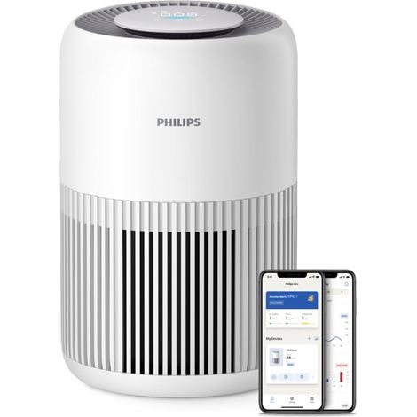 Philips AC0950/10 PureProtect Mini blanco purificador de aire (1/3)