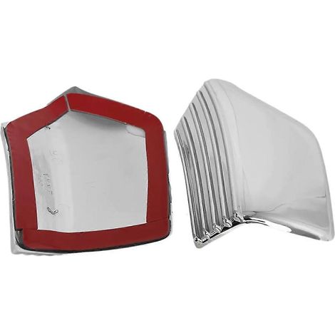 Cache chromé pour rétroviseurs extérieurs gauche et droit pour Honda Goldwing GL1500 (tous modèles GL 1500 de 1988 à 2000). (1/5)