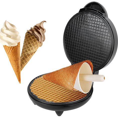 Appareil électrique pour rouleaux de printemps, gaufriers et cornets de glace, pour la maison (UE 220 V). (1/5)