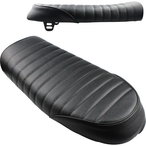 Retro motorcycle seat cushion for CAFE, modified CG125 saddlebag, 53 cm, chenille seat cushion, very popular