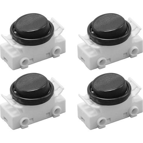 Multipurpose Round Switch, Replacement for Table Lamps and Kitchen Lighting (Pack of 4) (1/5)