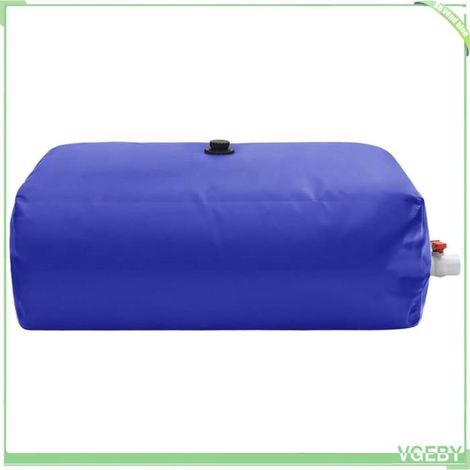 Réservoir d'eau pliable - FAFEICY - 156325 - 500 L - PVC - Robinet intégré (1/5)