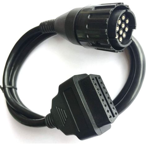 10 Pin OBD Adaptaeru Broches,10-Pin Adaptateur OBD2 à 10 Broches pour Motos - pour Interface K-Line et DCAN (1/5)