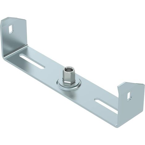 OBO Bettermann Sospensione centrale per passerella portacavi B200mm acciaio zincato a nastro, 6358713