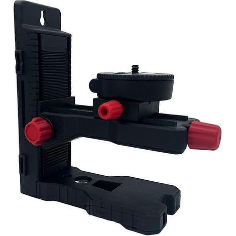 Support mural magnétique en forme de L pour niveau laser avec accessoires de nivellement laser de 5/8 pouce et 1/4 pouce (1/5)